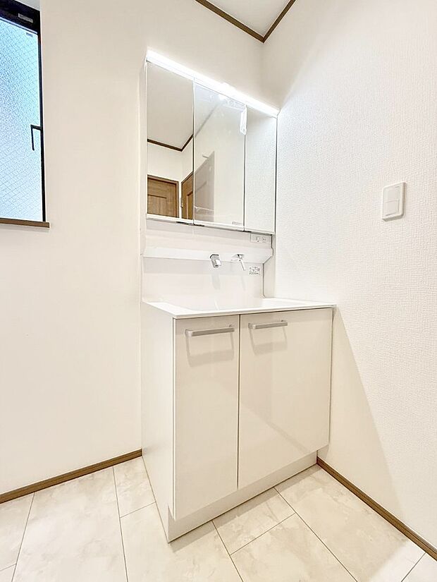 ■朝の準備がスムーズにできる広さです