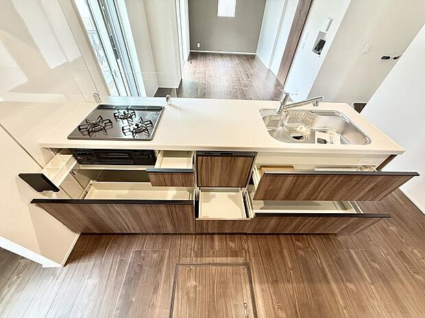 ■料理がもっと楽しくなる、快適なキッチン空間