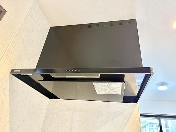 ■調理時の蒸気や匂いが換気扇に誘導され、効率的に排煙ができます。