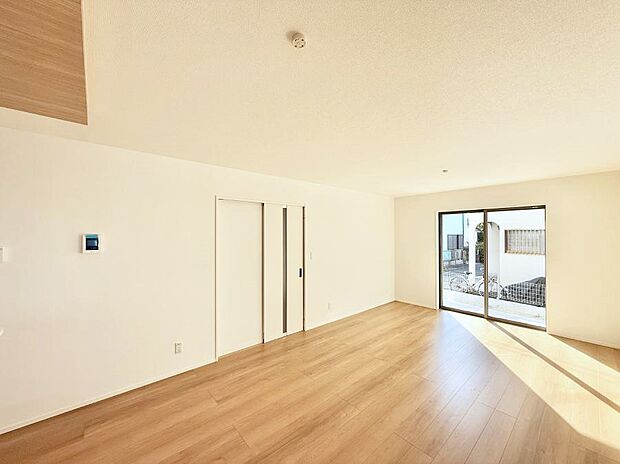 ■広々18帖のリビングでゆったりくつろげます