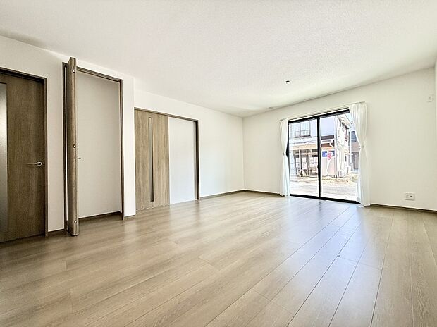 ■くつろぎと笑顔が集まる、心温まるリビング