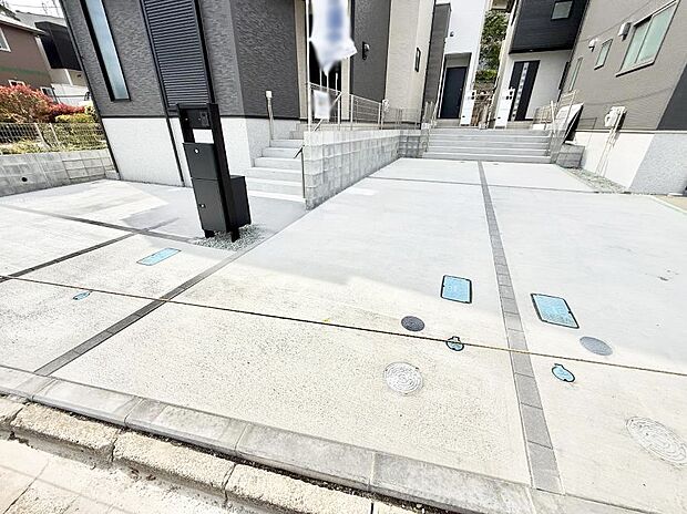 2号棟 ■快適な駐車スペースで安心