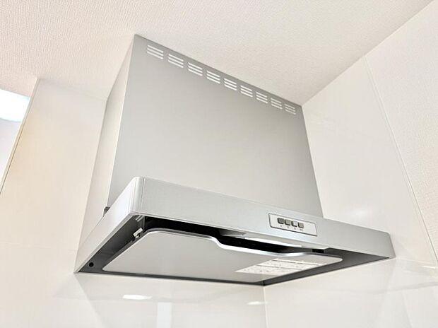■調理時の蒸気や匂いが換気扇に誘導され、効率的に排煙ができます。