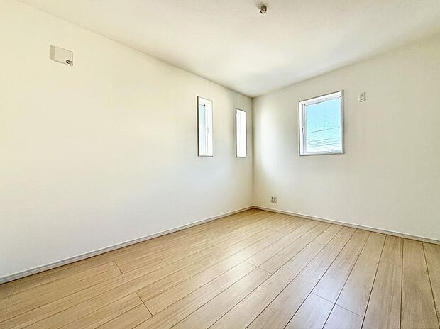 ■窓の配置や通気性の良い設計で部屋の空気がこもらず、常に新鮮な空気が流れます