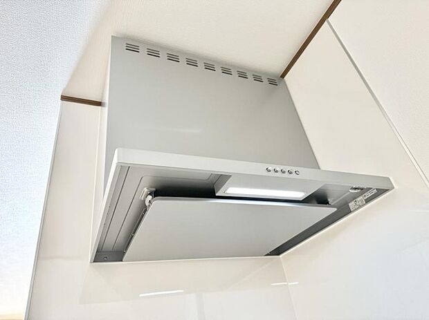 ■調理時の蒸気や匂いが換気扇に誘導され、効率的に排煙ができます。