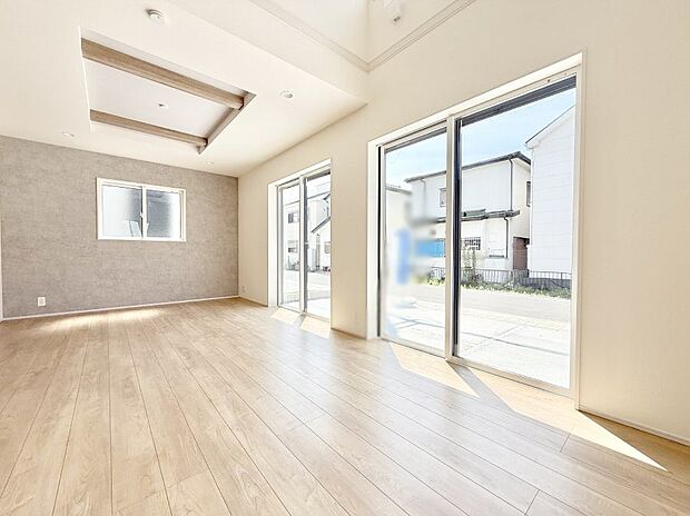 3号棟 ■心落ち着く場所、ゆったり過ごせるリビング