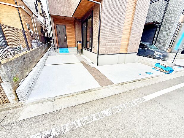 ■自宅にある駐車スペースなので安心ですね