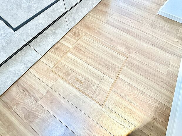 ■隠れた収納スペースで家全体がスッキリ