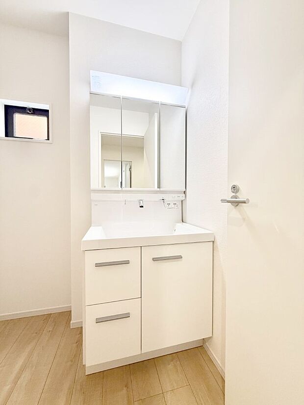 ■お洒落で清潔感のある洗面所