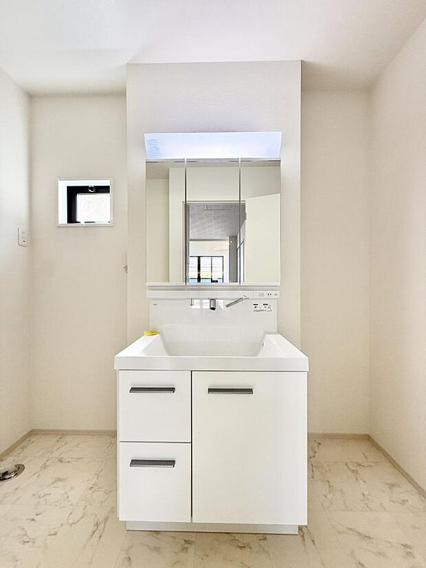 ■お洒落で清潔感のある洗面所