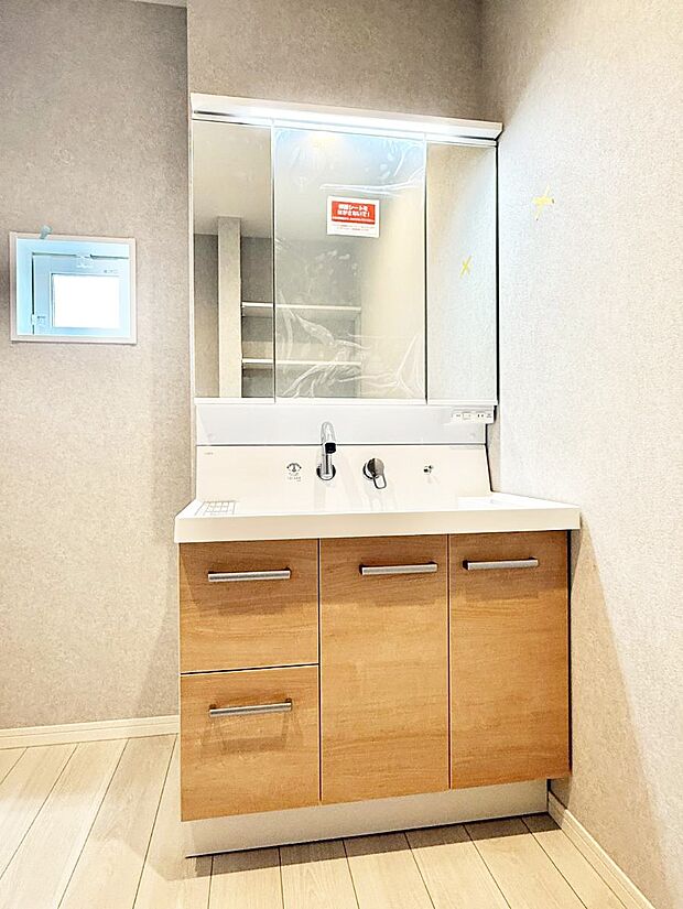 ■朝の準備がスムーズにできる広さです