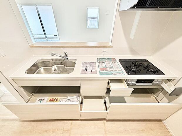 2号棟 ■料理がもっと楽しくなる、快適なキッチン空間