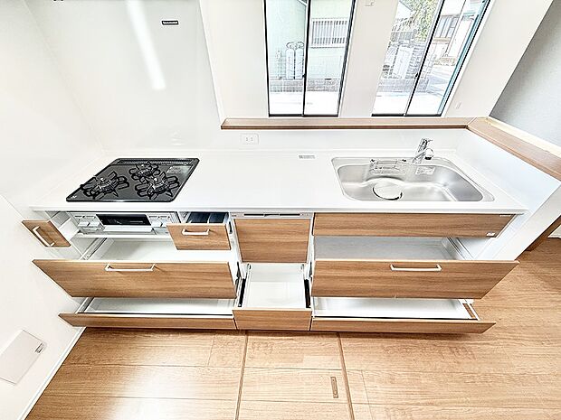 ■料理がもっと楽しくなる、快適なキッチン空間