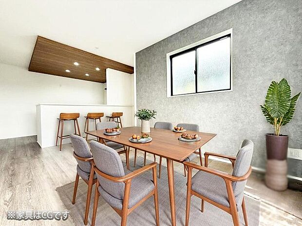 ■心落ち着く場所、ゆったり過ごせるリビング