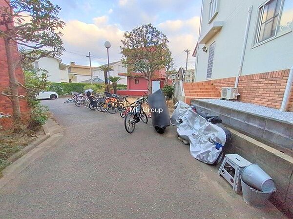 ■きちんと整備された駐輪場で、自転車の保管も安心です