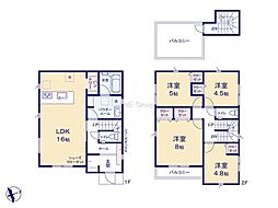 厚木市金田第2 新築戸建 全3棟 2号棟