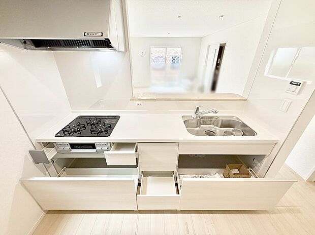 2号棟  ■料理がもっと楽しくなる、快適なキッチン空間