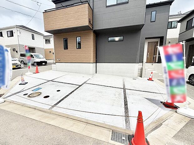 1号棟 ■自宅にカースペースがあると助かります
