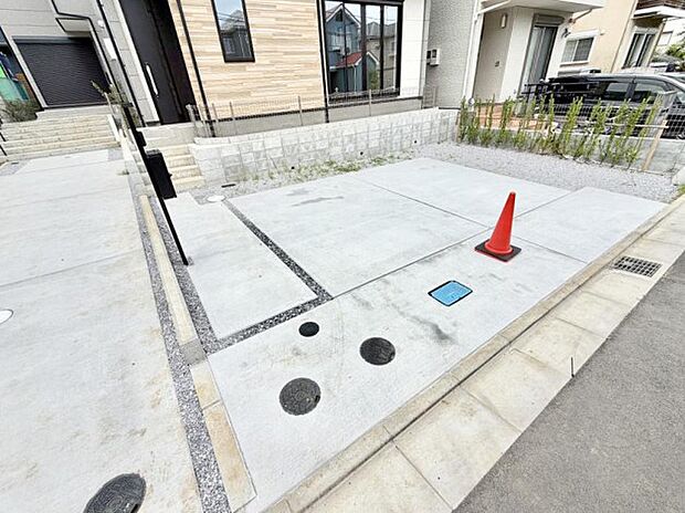 4号棟 ■快適な駐車スペースで安心