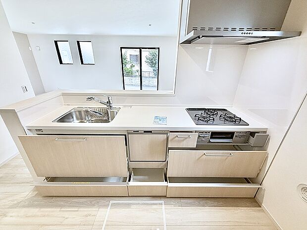 1号棟 ■シンプルで美しく心地よい時間を生むキッチン空間
