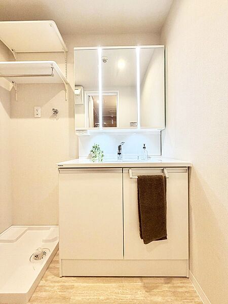 ■朝の準備がスムーズにできる広さです