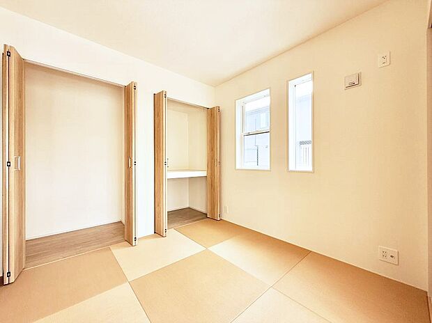 2号棟 ■窓の配置や通気性の良い設計で部屋の空気がこもらず、常に新鮮な空気が流れます