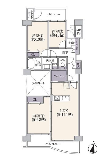 間取り：314002800146