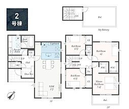 平塚市黒部丘第1 新築戸建 全2棟 2号棟