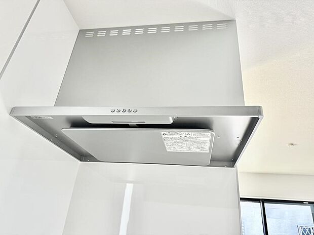 ■調理時の蒸気や匂いが換気扇に誘導され、効率的に排煙ができます。