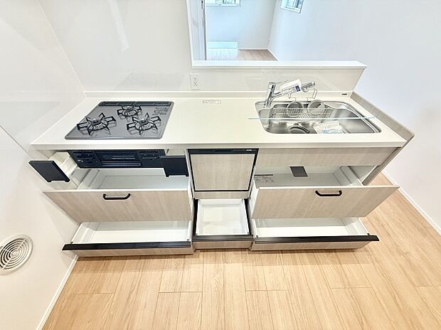 1号棟 ■料理がもっと楽しくなる、快適なキッチン空間