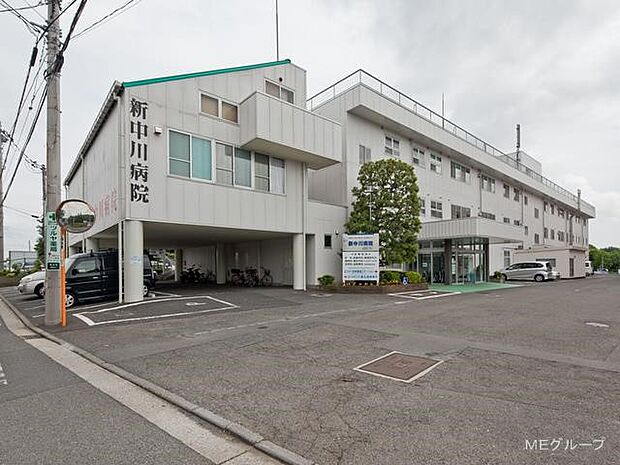 病院 1200m 新中川病院
