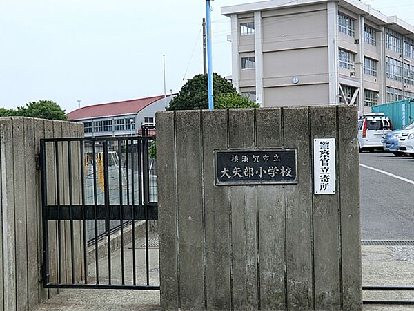 小学校 800m 横須賀市立大矢部小学校
