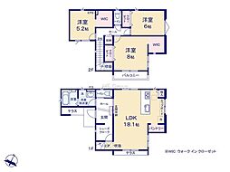 綾瀬市深谷上6丁目 新築戸建 全2棟 2号棟