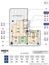間取図画像 3SLDK