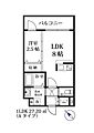 MODERNPALAZZO山王Grow2階7.5万円