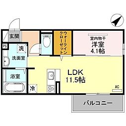 ＤーＲＯＯＭ東那珂 2階