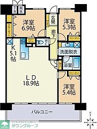 モント−レ香椎浜サ−フタワ―ウエストウイング 8階/-