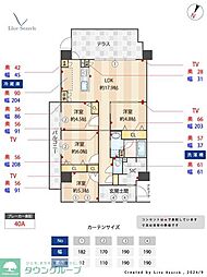 LaSante照葉オーシャンテラス 4LDKの間取図画像