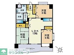 グリーンフォレスト 2階/-