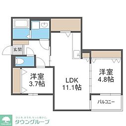 福岡市地下鉄七隈線 次郎丸駅 徒歩10分 3階/-