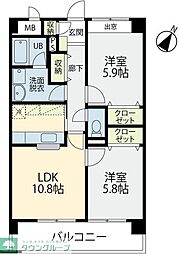 グルーリヤ大和2 4階