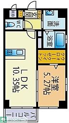 カラコレス3 1LDKの間取図画像