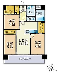西鉄天神大牟田線 大橋駅 徒歩8分 4階/-