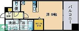 トラストレジデンス博多駅南 ワンルームの間取図画像