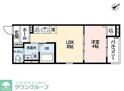アイセン大橋竹下 2階/-