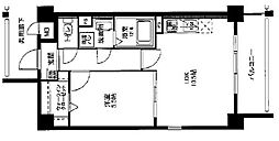 プロニティ空港前 1LDKの間取図画像