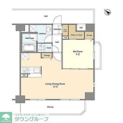 フラッツ東比恵 4階