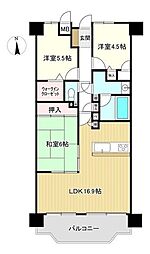間取図画像 3LDK