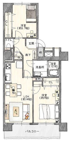 間取り：324000019383