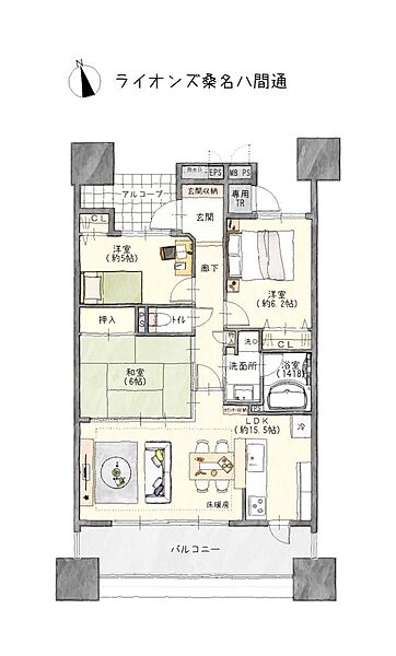 間取り：324000022924